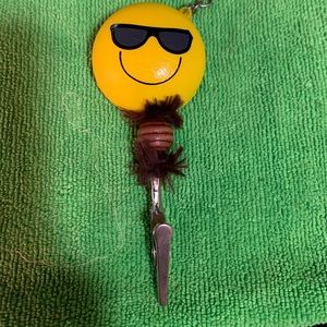 Stress ball roach clip